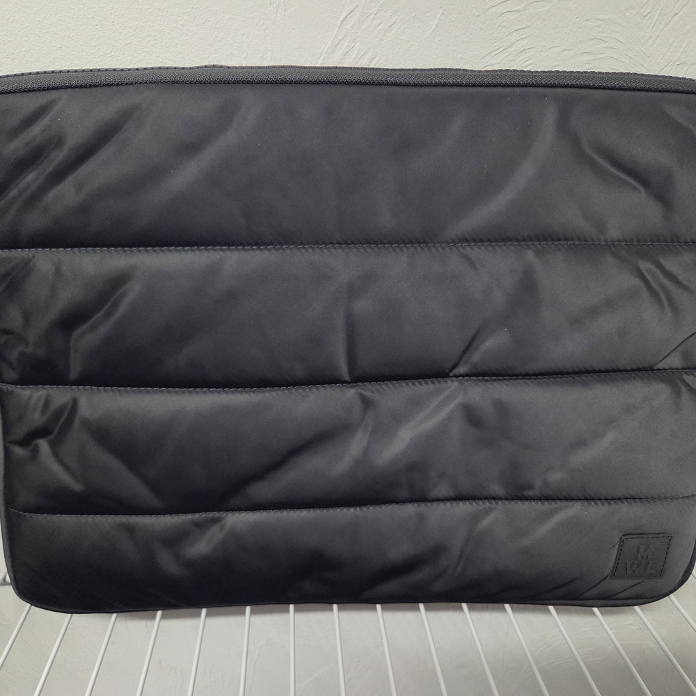 Madewell Black Quilted Laptop Bag